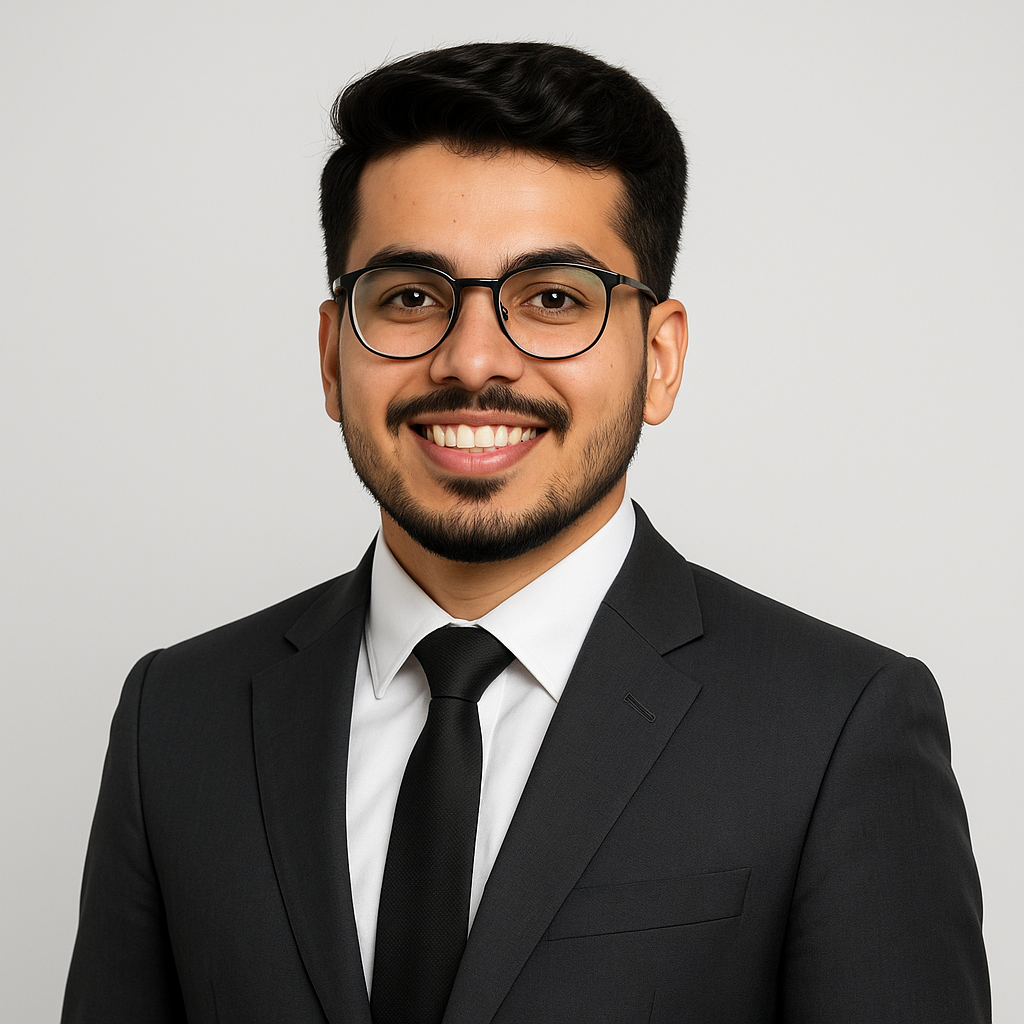 Shivam Ghiya, Fractional CTO & AI Strategy Partner at OneTouchGrade, based in Vadodara, India